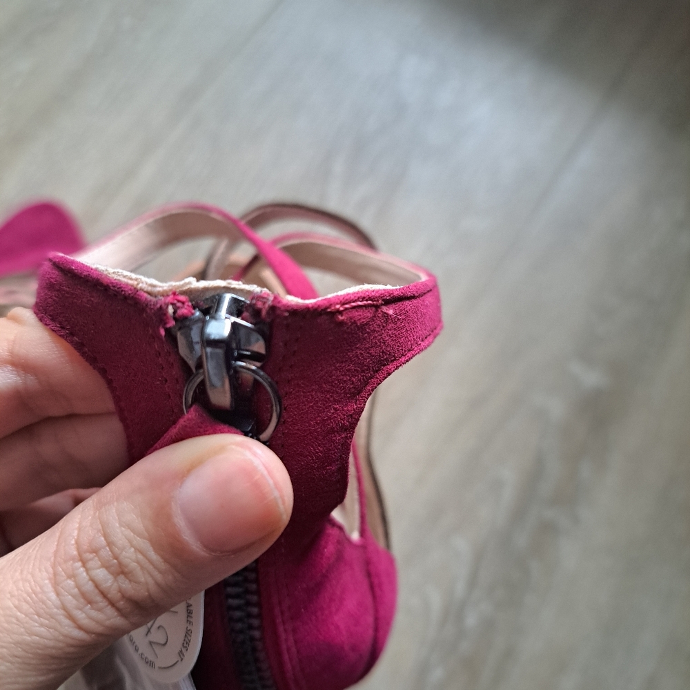 Zara Strappy Sandals size 37-6.5 - Picture 10 of 10